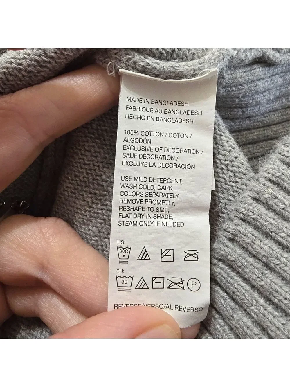 Izod Saltwater Harbor Fair Isle Quarter Button Knit Sweater Sz XL